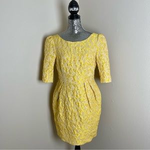 Carolina Herrera Yellow Dress